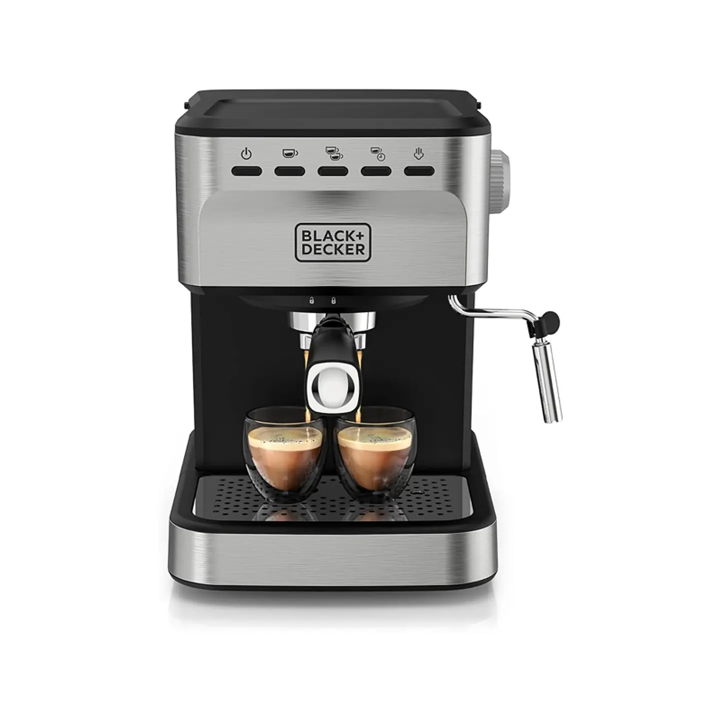 CAFETERA ESPRESSO 20 BARES CAPSULAS-CAFE MOLIDO BLACK+DECKER 1