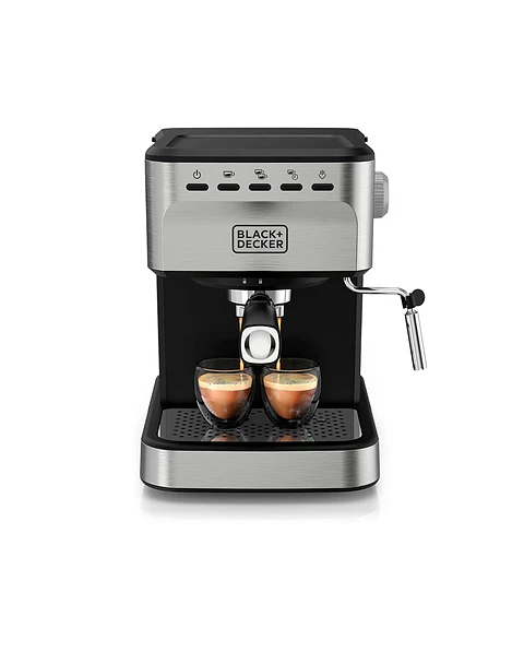 CAFETERA ESPRESSO 20 BARES CAPSULAS-CAFE MOLIDO BLACK+DECKER