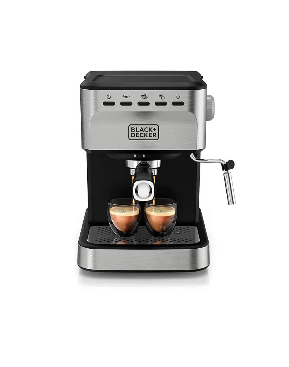 CAFETERA ESPRESSO 20 BARES CAPSULAS-CAFE MOLIDO BLACK+DECKER 2