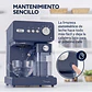CAFETERA AUTOMATICA OSTER PRIMALATTE AZUL BVSTEM6604BL - Miniatura 3
