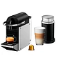 CAFETERA NESPRESSO PIXIE SILVER O.7 LT + ESPUMADOR AEROCCINO - Miniatura 1