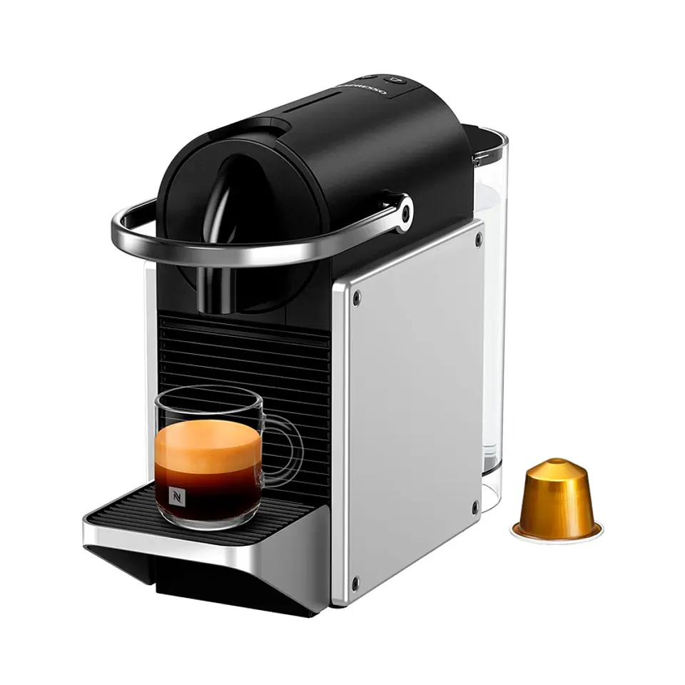 CAFETERA NESPRESSO PIXIE SILVER O.7 LT 1