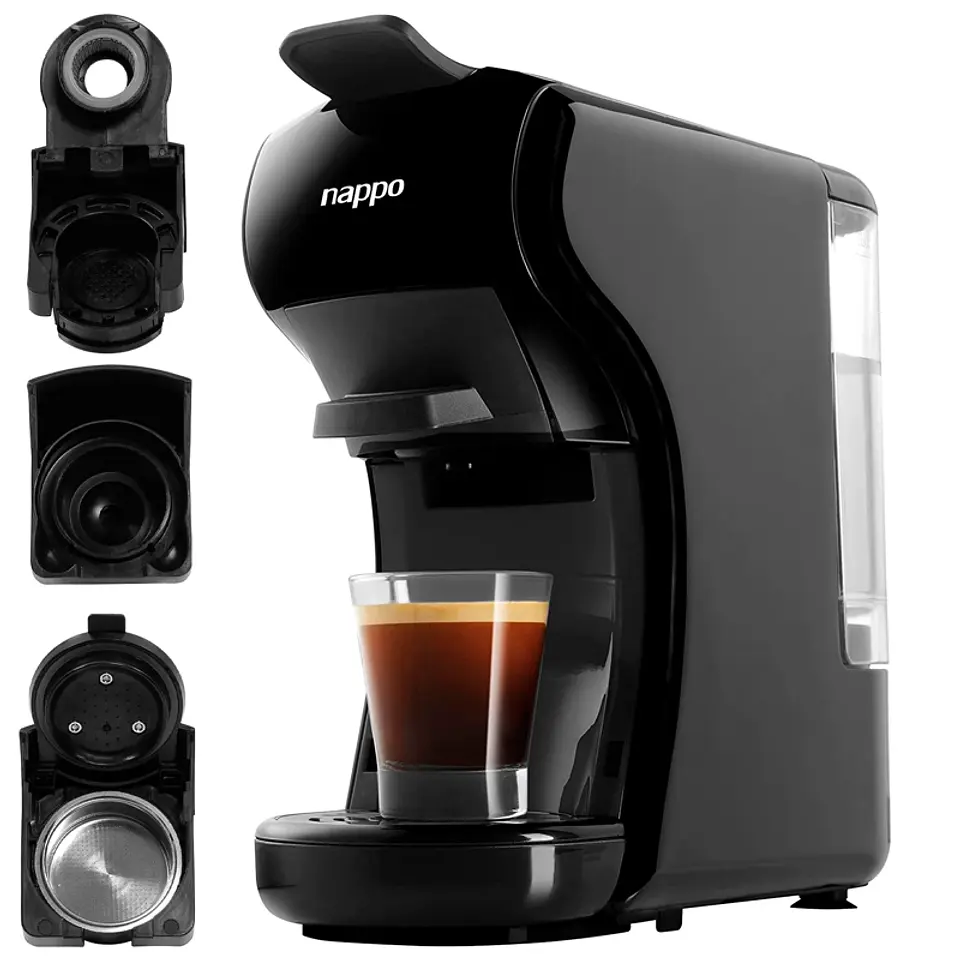 CAFETERA NAPPO 3 EN 1 1450W COMPATIBLE DOLCE GUSTO NESPRESSO 1