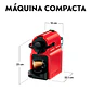CAFETERA NESPRESSO CÁPSULA INISSIA C40 ROJO - Miniatura 3