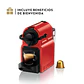 CAFETERA NESPRESSO CÁPSULA INISSIA C40 ROJO - Miniatura 4