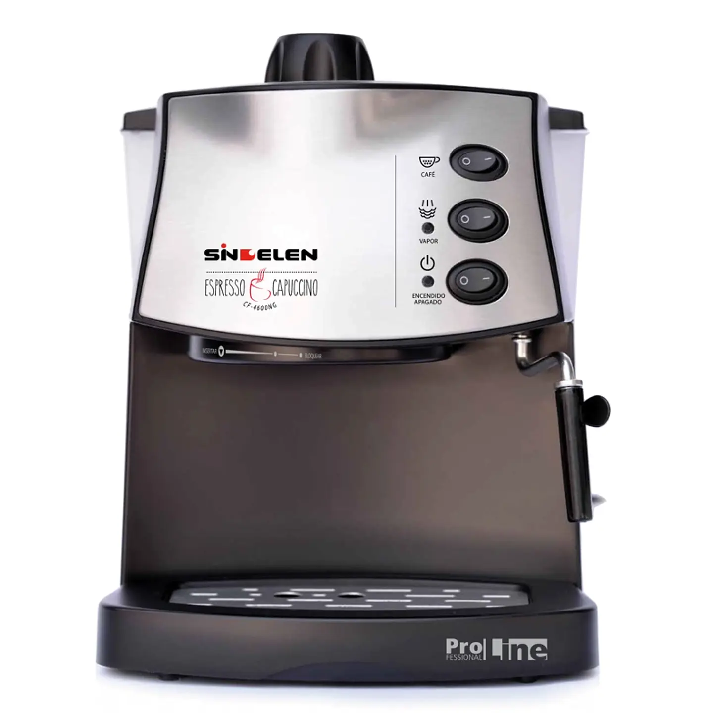 EN COLOR CAFETERA EXPRESSO SINDELEN 1,80LT CF-4600 EN COLOR NEGRO 3