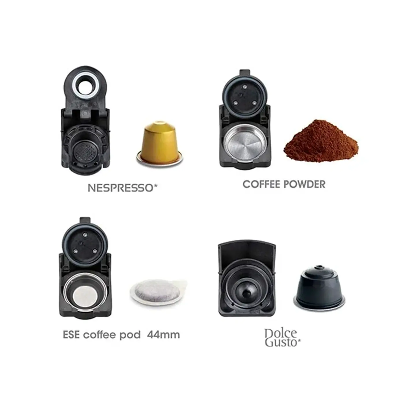 CAFETERA LOVEN CÁPSULA EXPRESSO DROM 4 EN 1 3