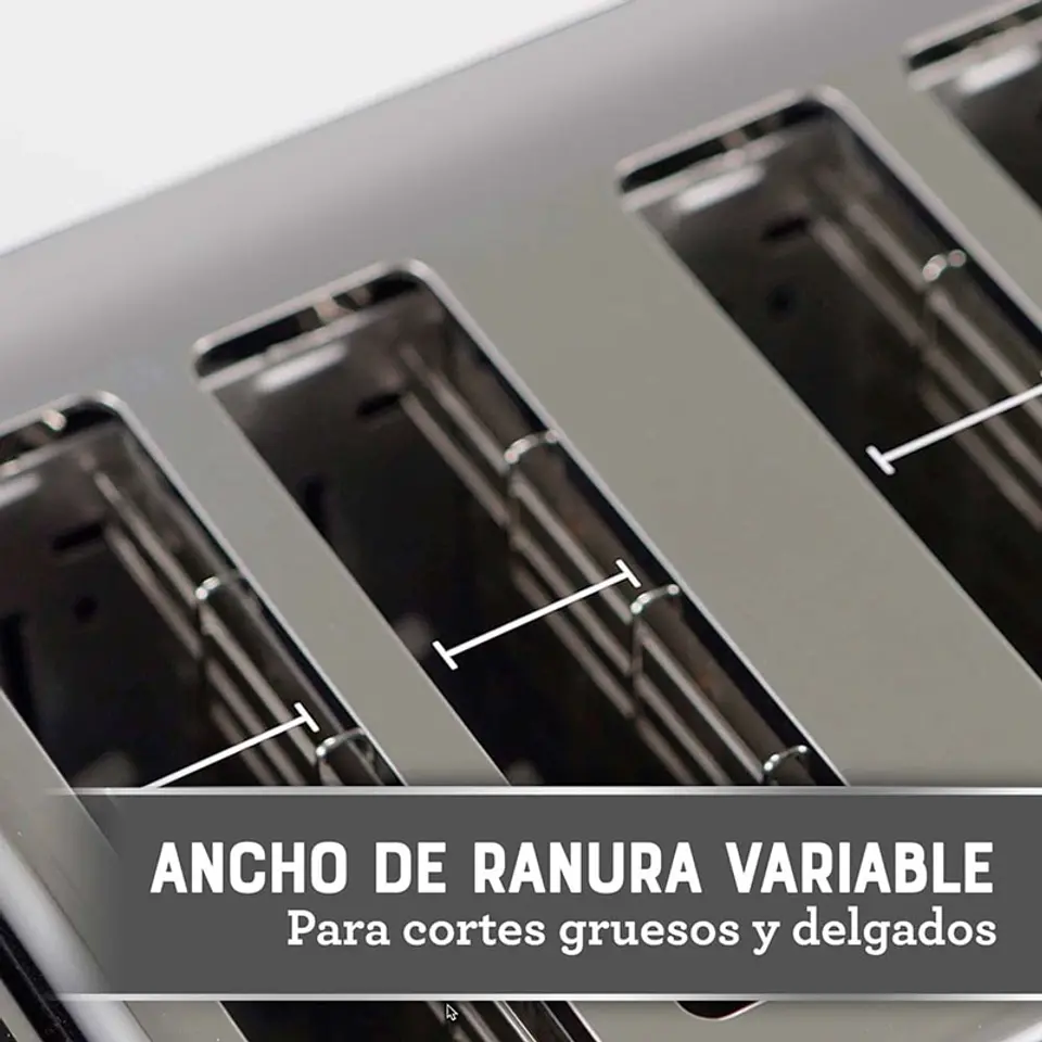 TOSTADORA PREMIUM PARA 4 REBANADAS TSSTTA4540B 3