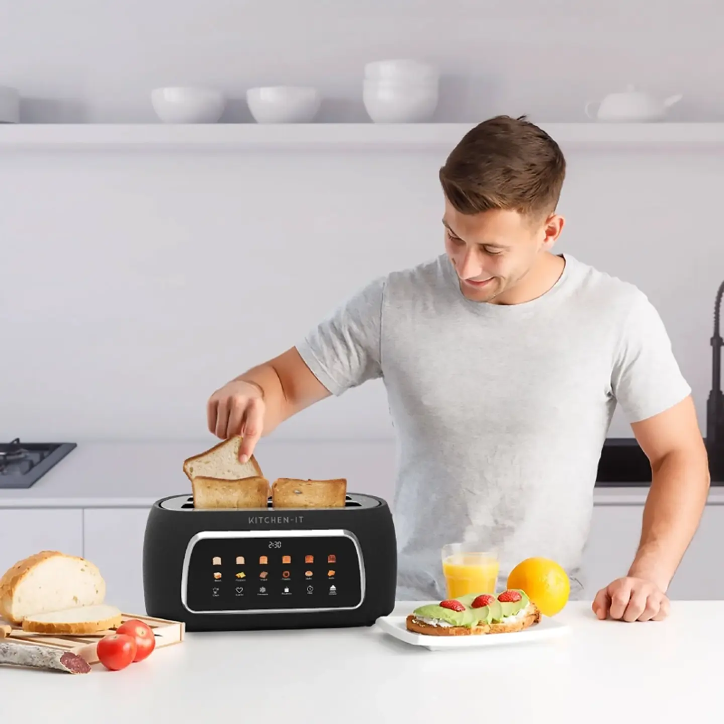 TOSTADOR DIGITAL SMART TOAST - 100% AUTOMATICO 6