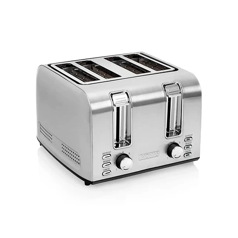 TOSTADOR THOMAS TH-133I 4 REBANADAS ACERO INOX 1500W