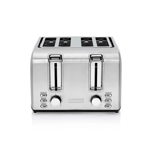 TOSTADOR THOMAS TH-133I 4 REBANADAS ACERO INOX 1500W
