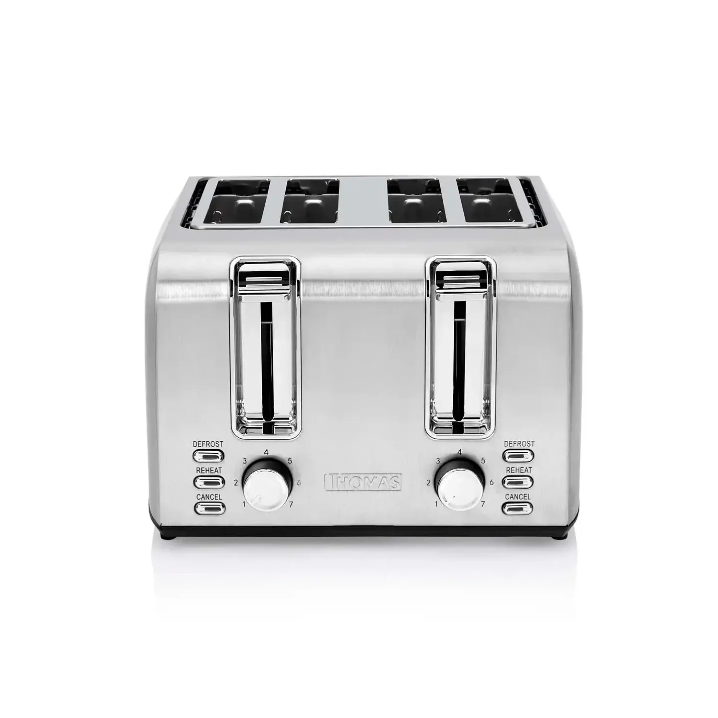 TOSTADOR THOMAS TH-133I 4 REBANADAS ACERO INOX 1500W 2
