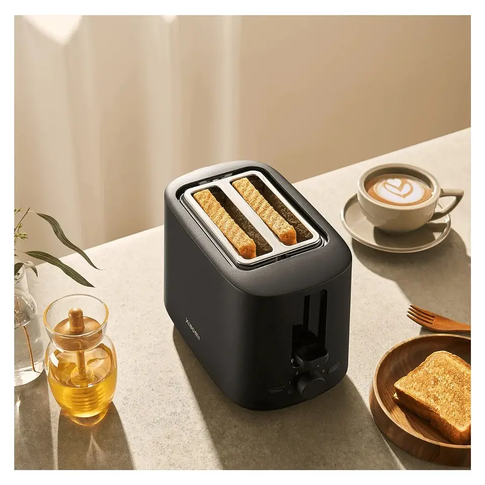 XIAOMI TOSTADOR ELÉCTRICO 2 REBANADAS 6 NIVELES NEGRO 2