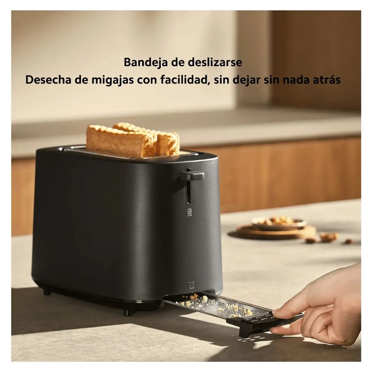 XIAOMI TOSTADOR ELÉCTRICO 2 REBANADAS 6 NIVELES NEGRO 3