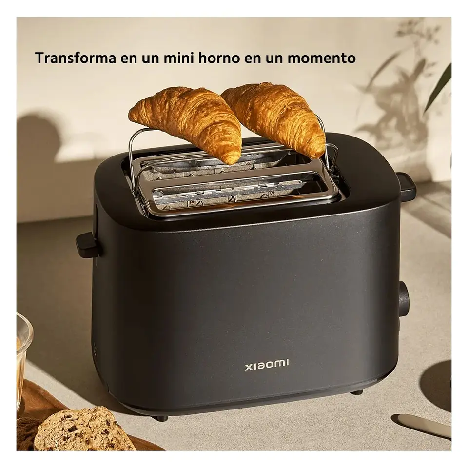 XIAOMI TOSTADOR ELÉCTRICO 2 REBANADAS 6 NIVELES NEGRO 7