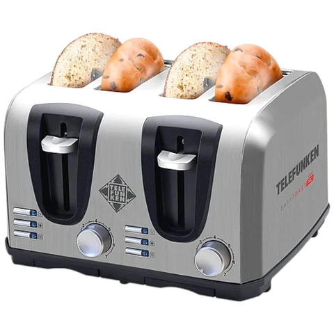 TOSTADOR ELE CTRICO DOBLE (4EN1) EASY TOAST PRO INOX 1450W