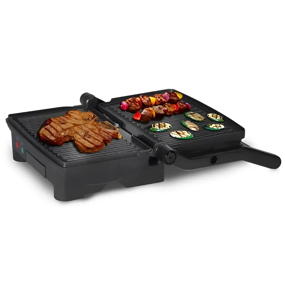 PANINI BLACK + DECKER 900W PLACAS ANTIADHERENTES GR2976-CL 5