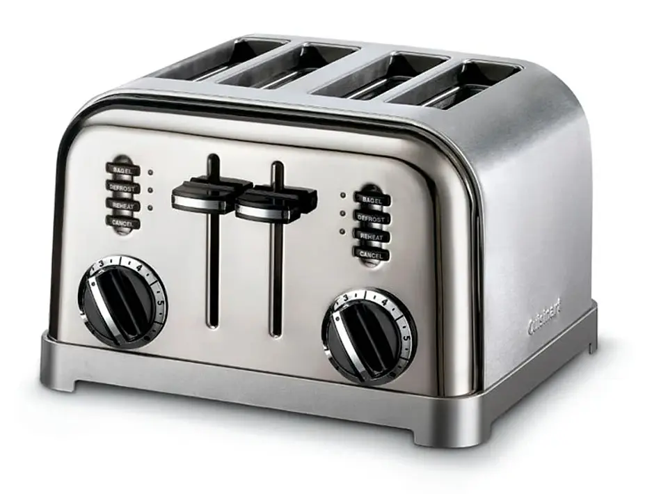 TOSTADOR CUISINART 4 REBANAS CLÁSICO CPT180CL 6