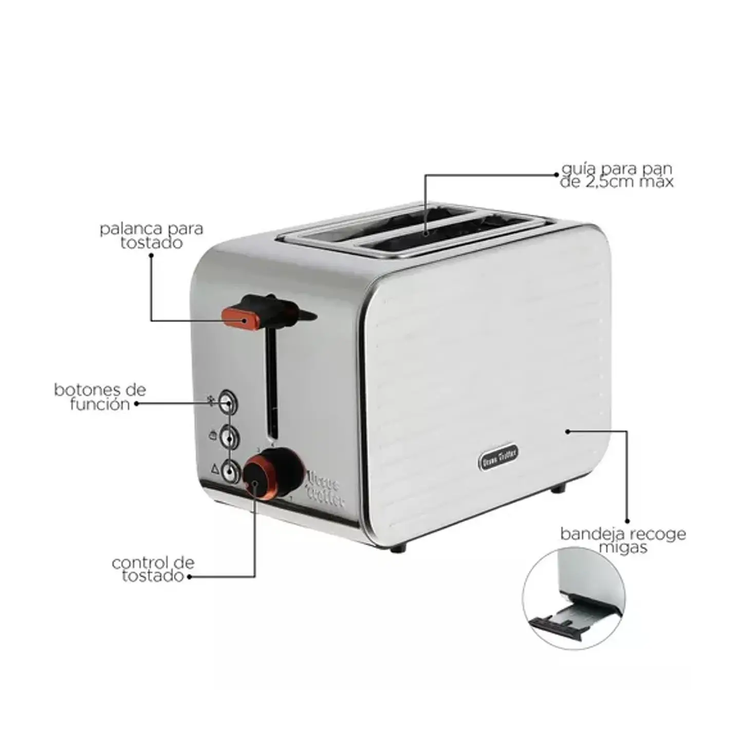 TOSTADOR ELECTRICO URSUS TROTTER UT-ECKART2 2