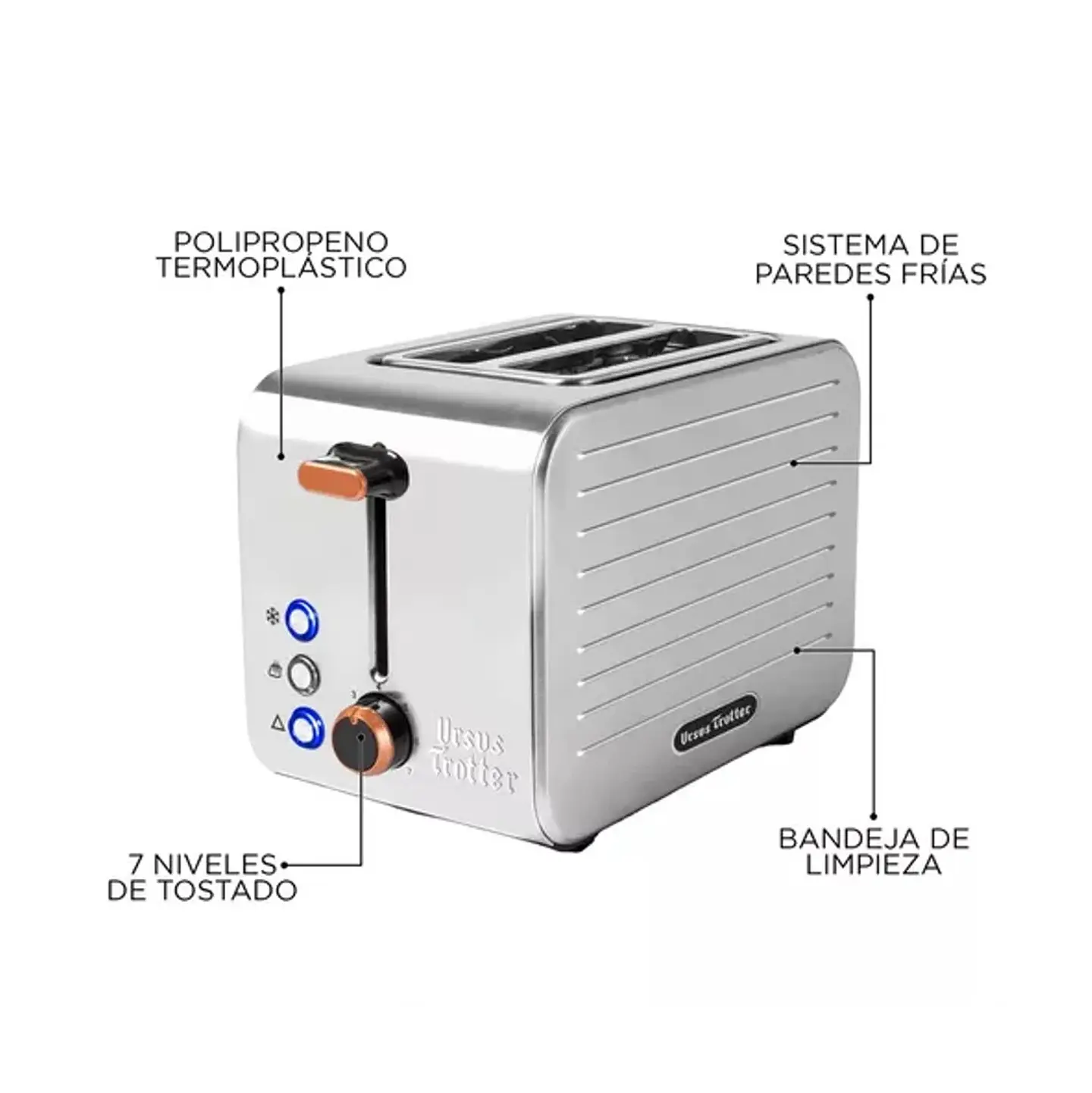 TOSTADOR ELECTRICO URSUS TROTTER UT-ECKART2 4