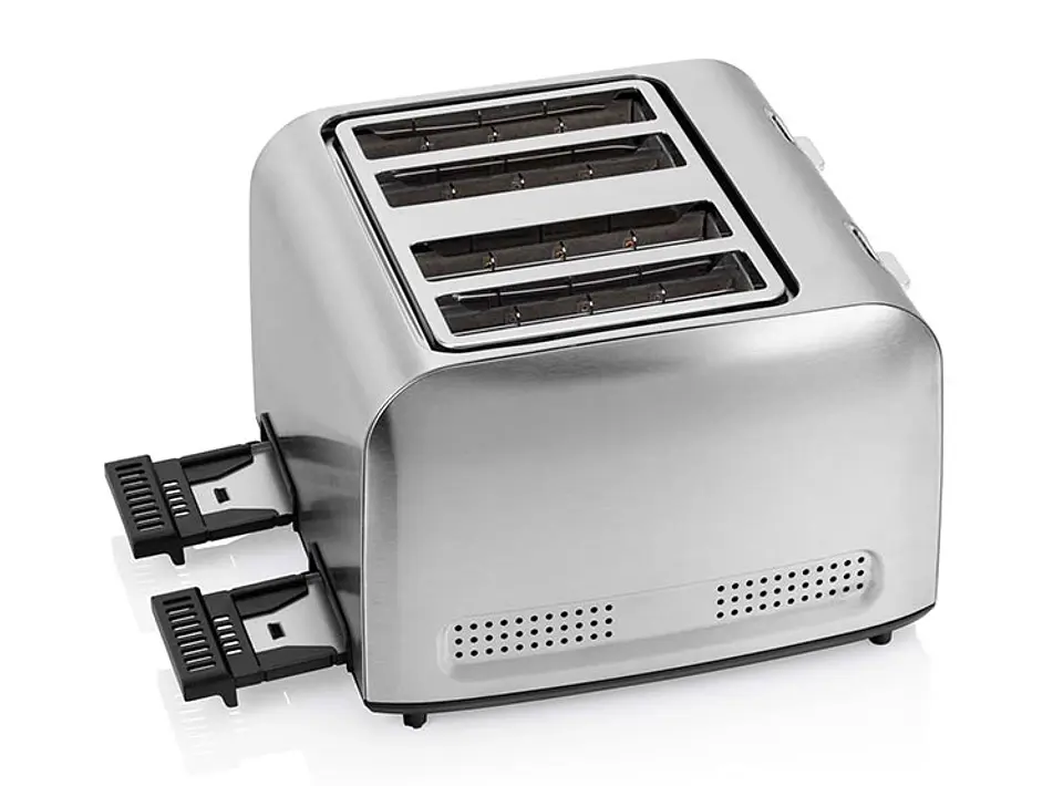 TOSTADORA THOMAS 4 REBANADAS TH-133I ACERO INOXIDABLE 3