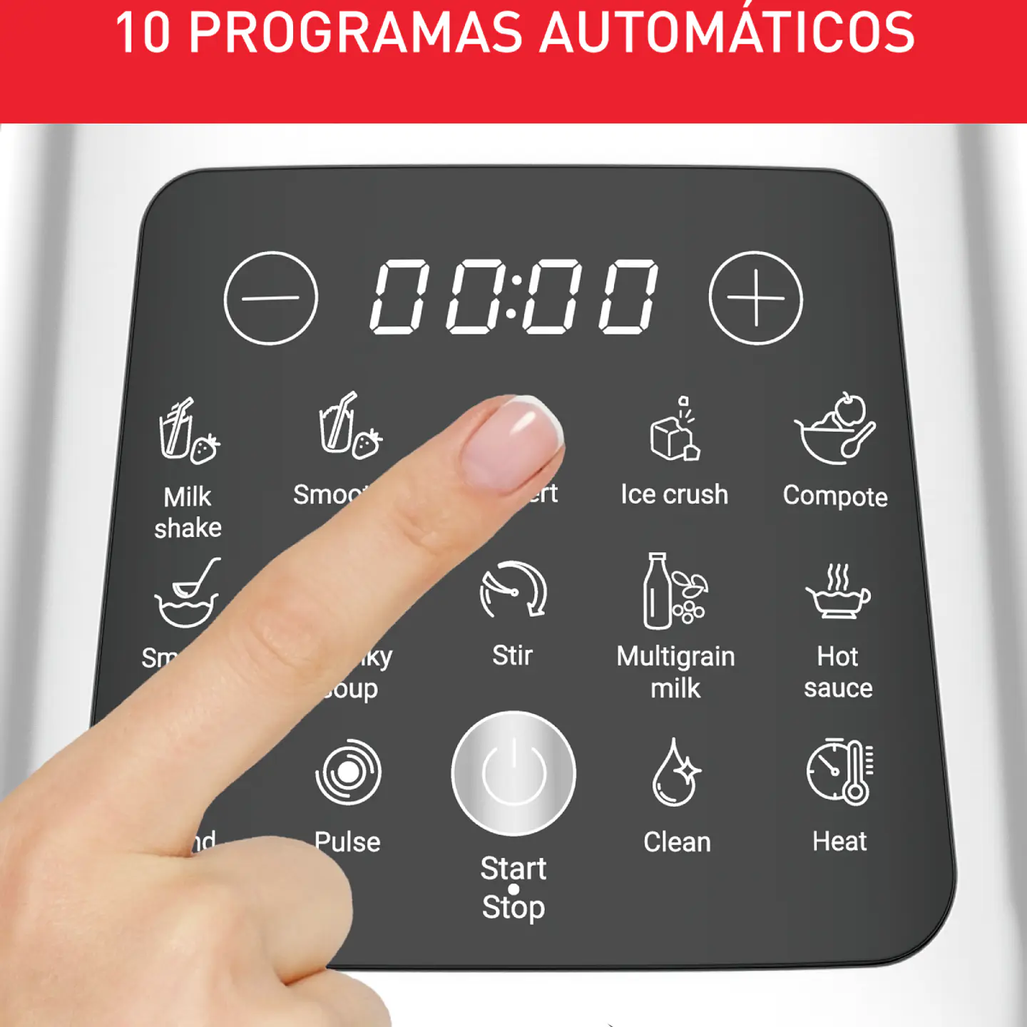 LICUADORA PERFECT MIXCOOK 1400W 2L MOULINEX 5