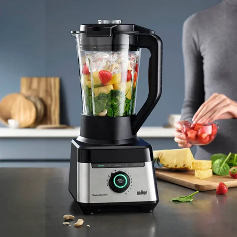 LICUADORA BRAUN POWERBLEND 7 1400W JARRA 2L HIELO 10 VELOC 5