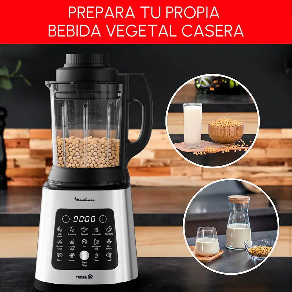 LICUADORA MOULINEX PERFECT MIX&COOK LM835D10 1400W 1.7 LT 6