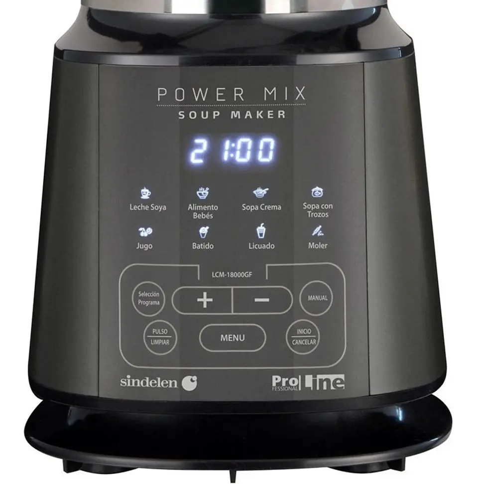 LICUADORA SINDELEN MULTIFUNCIONAL LCM-18000 4