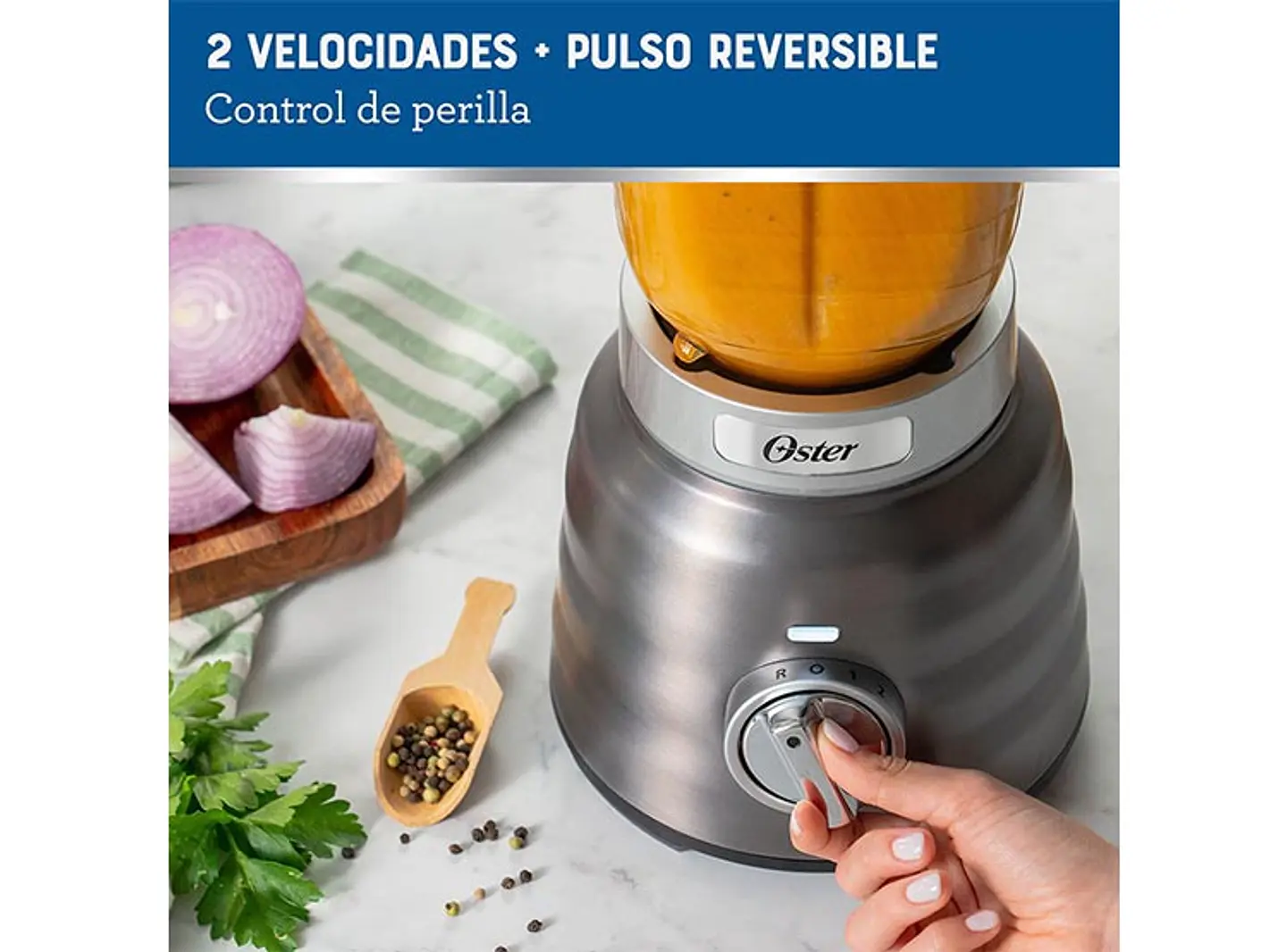 LICUADORA OSTER OSTERIZER MAX 1500W 1.75 L IZER MAX VASO VIDRIO 9