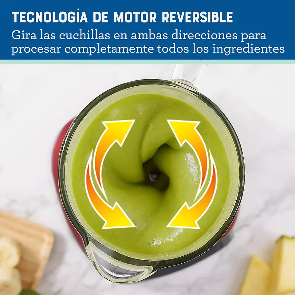 LICUADORA OSTER BLSTPEG-CRT-052 800 W 1.5 L REVERSIBLE 3 VELOCIDADES + PULSO BLSTPEGCRT 4