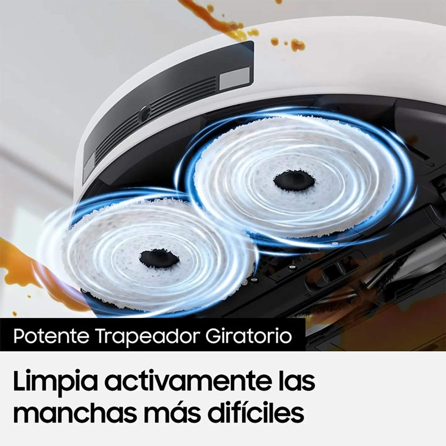 ROBOT ASPIRADORA SAMSUNG INALÁMBRICA VR7MD96514G/AZ BESPOKE JET BOT STEAM + 5