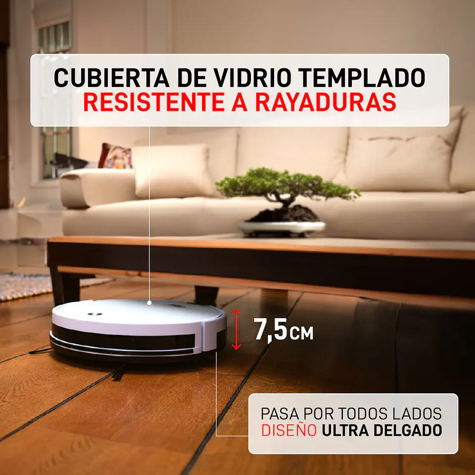 ASPIRADORA Y TRAPEADORA ROBOT OSOJI DUO D990 4