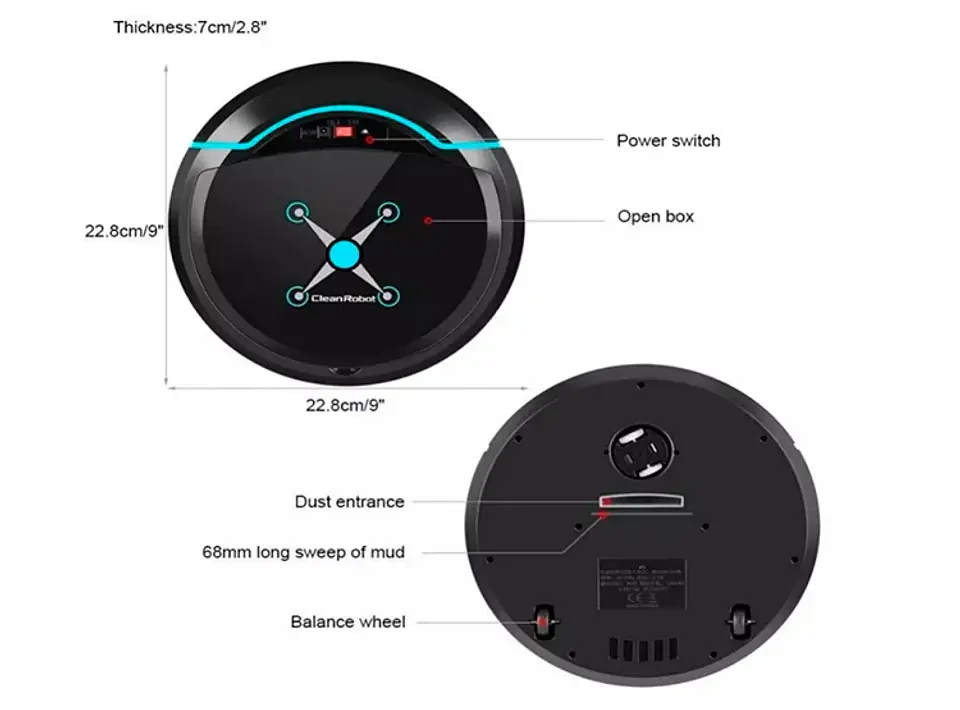 ASPIRADORA ROBOT INTELIGENTE 2
