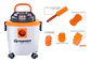 ASPIRADORA DE TACHO POLVO Y AGUA DAEWOO 15L 1000W + SET ESPONJAS - Miniatura 1