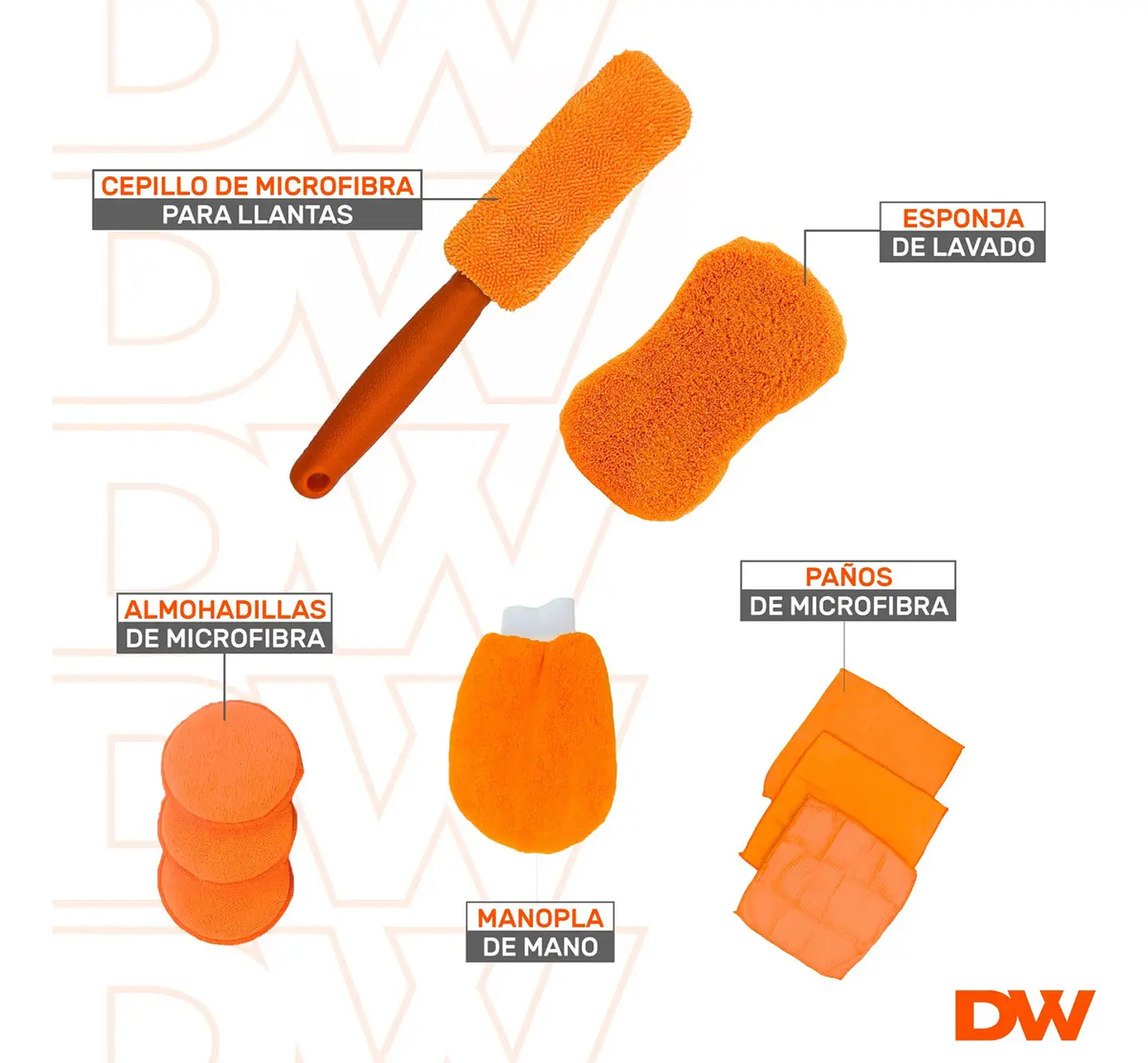 ASPIRADORA DE TACHO POLVO Y AGUA DAEWOO 15L 1000W + SET ESPONJAS 6