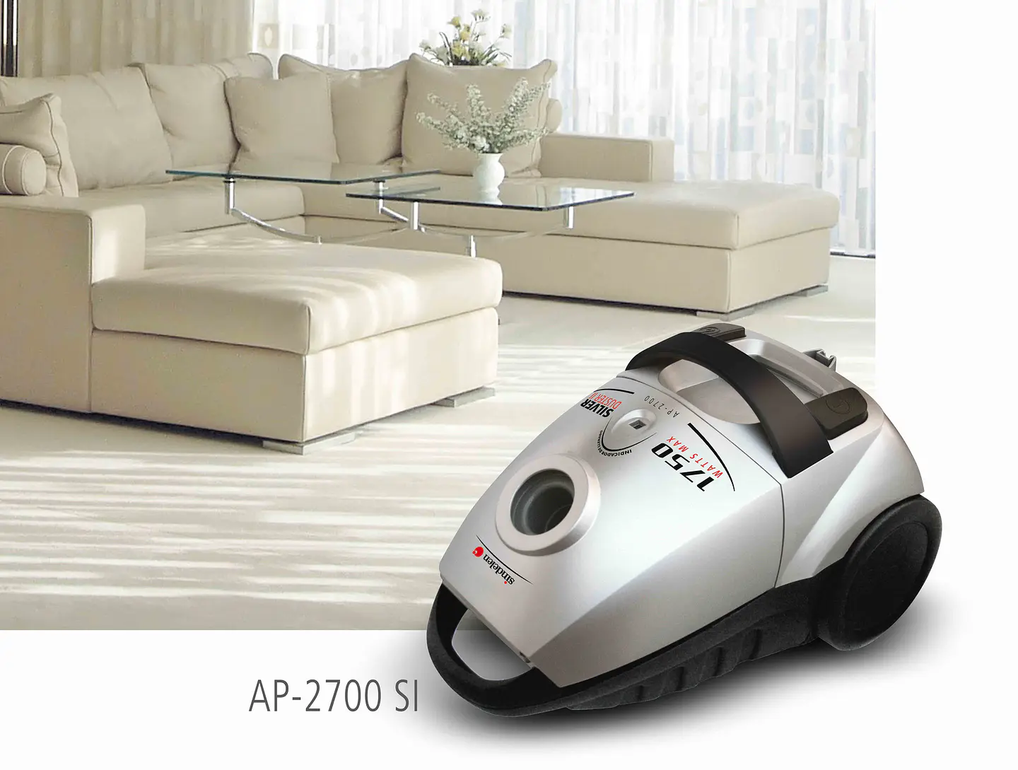 ASPIRADORA SILVER DUSTER II AP-2700SI 6