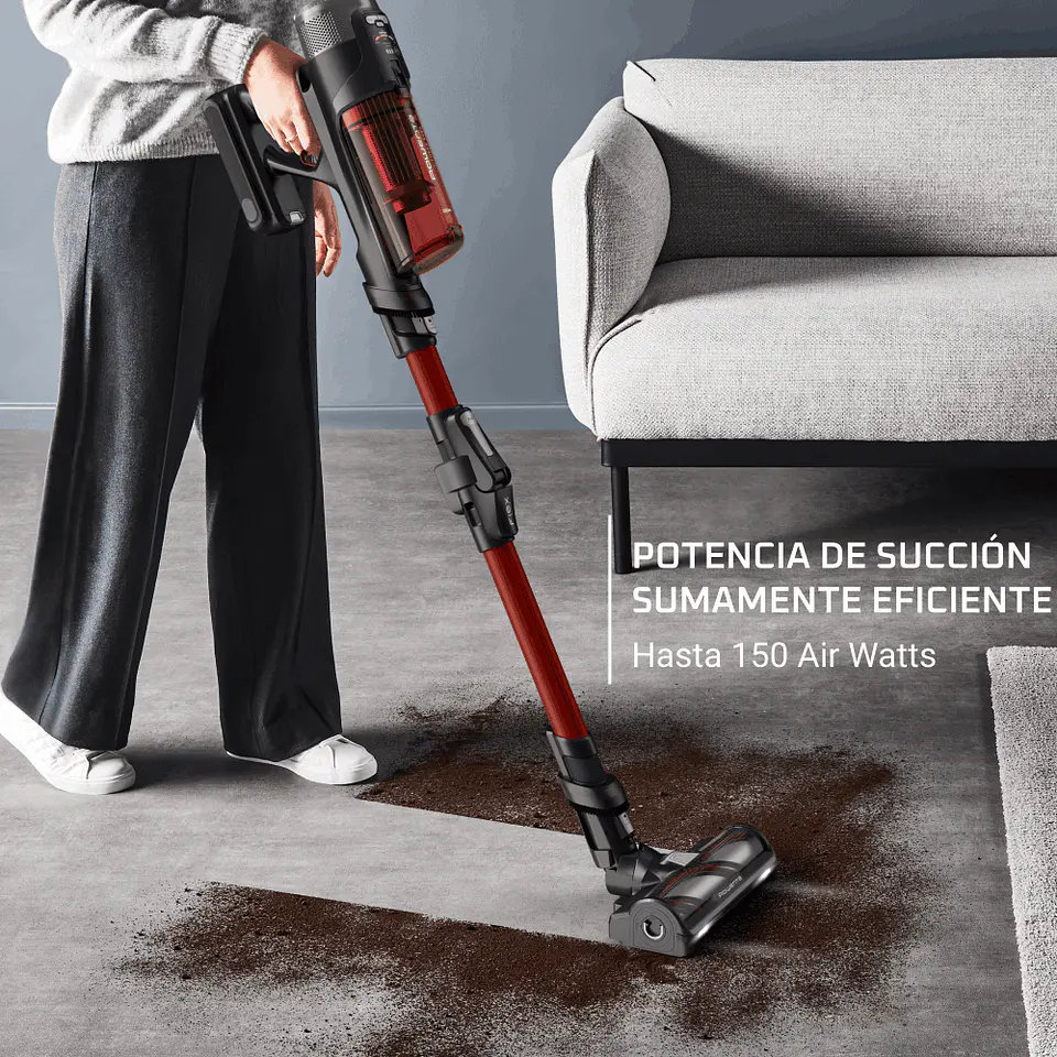 ASPIRADORA VERTICAL X-FORCE 13.60 150W ANIMAL CARE ROWENTA 5
