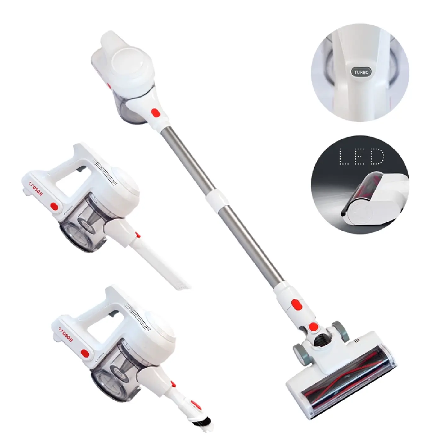 ASPIRADORA VERTICAL INALÁMBRICA D200 - 150W 3