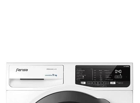 LAVADORA CARGA FRONTAL FENSA PREMIUM CARE 11W 11KG BLANCO