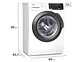 LAVADORA CARGA FRONTAL FENSA PREMIUM CARE 11W 11KG BLANCO - Miniatura 3