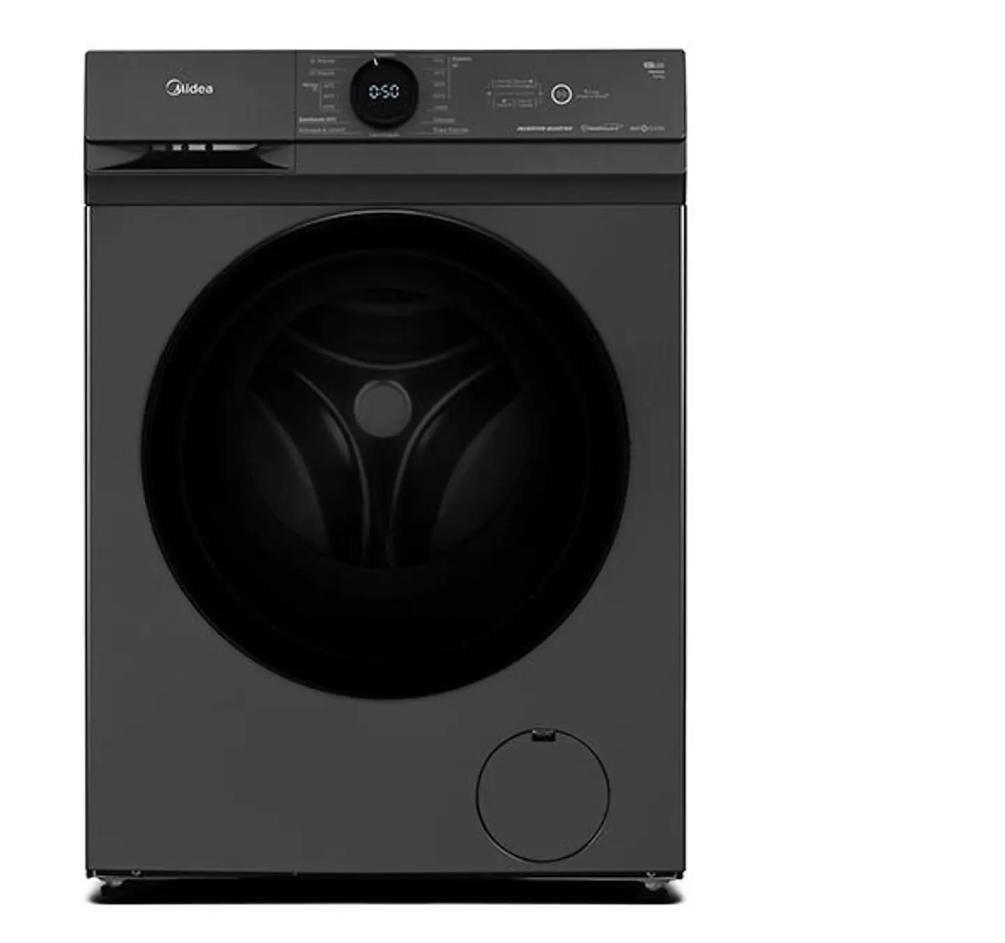 LAVADORA CARGA FRONTAL MIDEA MF100W125B/T 12.5KG TITANIO 1