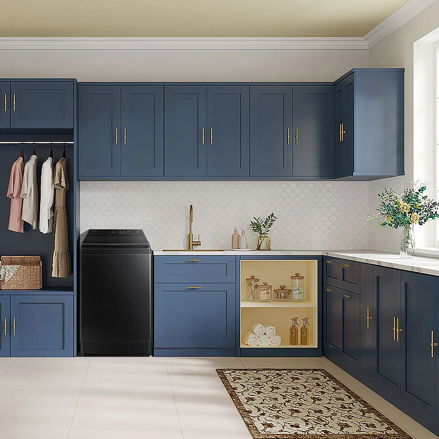 LAVADORA DE CARGA SUPERIOR 15KG CON ECO BUBBLE™ GRIS 5