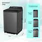 LAVADORA CARGA SUPERIOR HISENSE WT3I2323UT 23KG GRAFITO - Miniatura 2