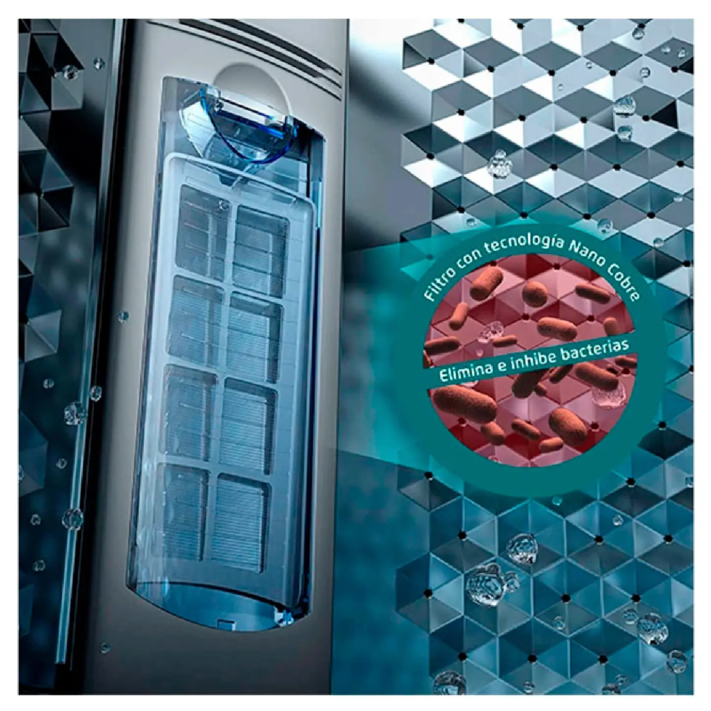 LAVADORA CARGA SUPERIOR FENSA PREMIUM CARE 21 21KG NEGRO 8