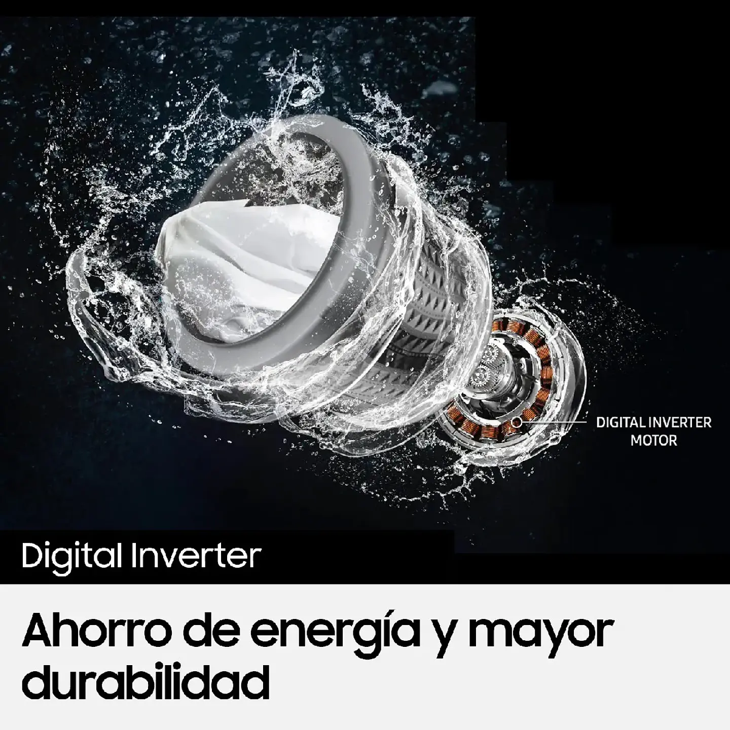 LAVADORA CARGA SUPERIOR SAMSUNG WA15CG5441BW 15KG BLANCO 7