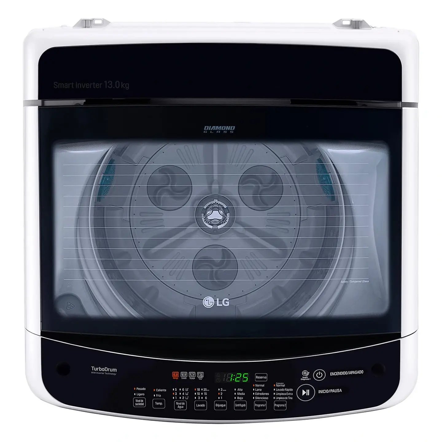 LAVADORA CARGA SUPERIOR LG WT13WSBP 13KG BLANCO 8