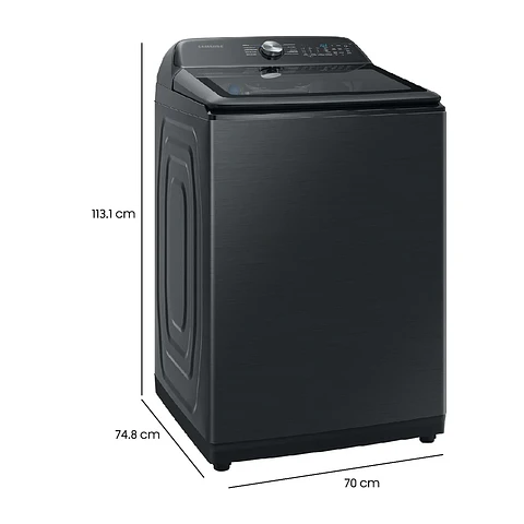 LAVADORA CARGA SUPERIOR SAMSUNG WA22A8370GV 22KG NEGRO