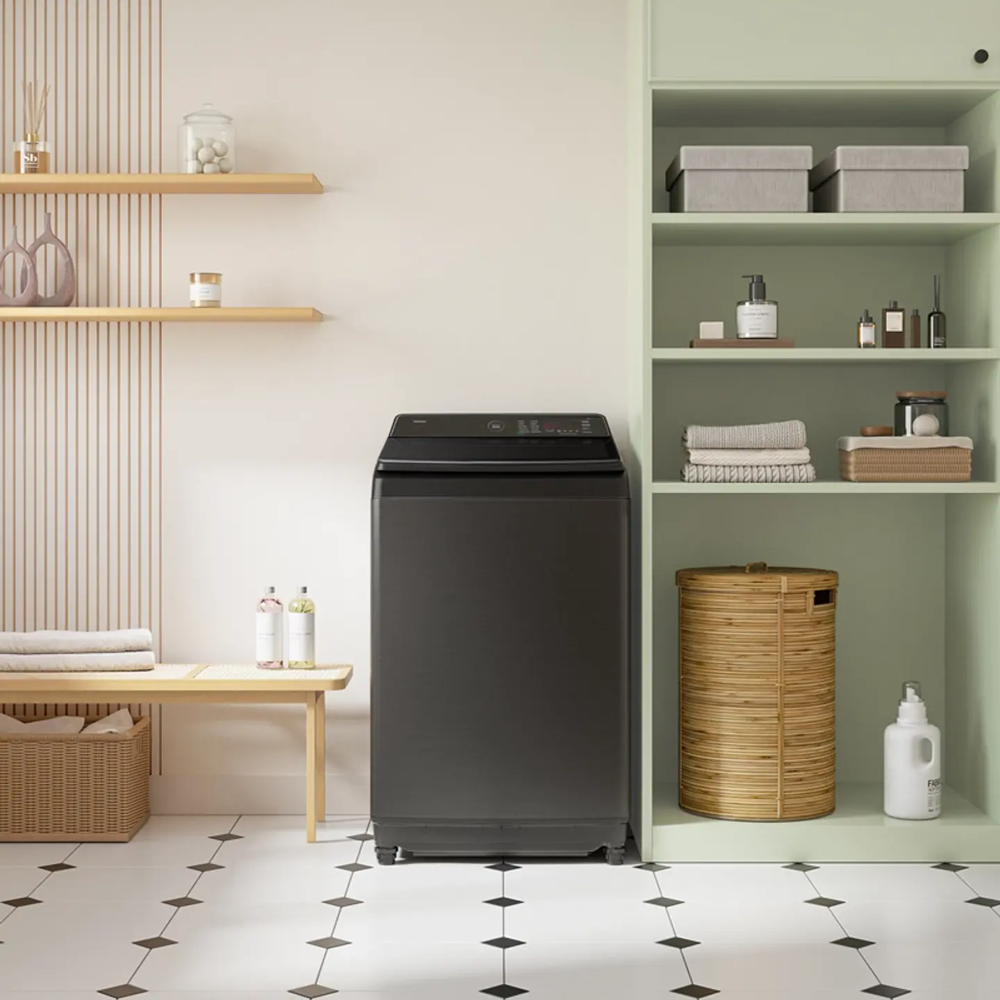 LAVADORA CARGA SUPERIOR 21 KG AI WASH 8