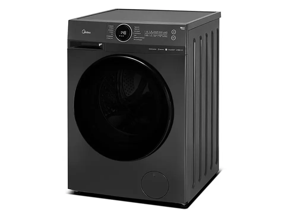 LAVADORA CARGA FRONTAL MIDEA MF200W150B/T 15KG GRAFITO 1